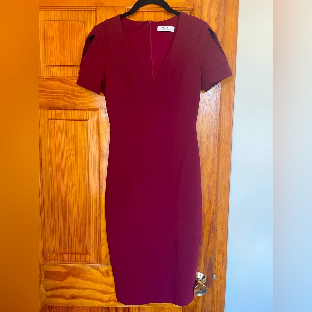 Bailey 44 cold shoulder midi dress